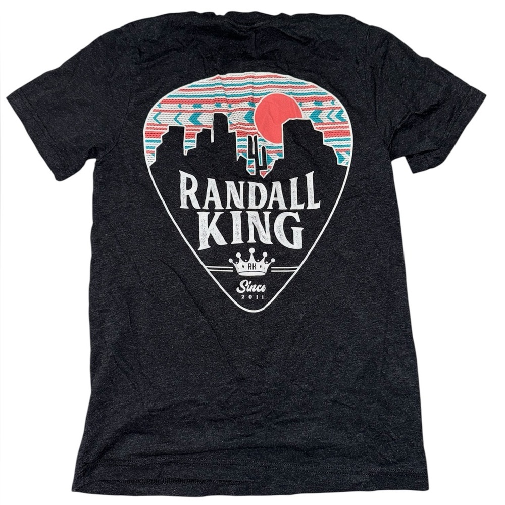 Men's Randall King Black Short Sleeve T-Shirt S